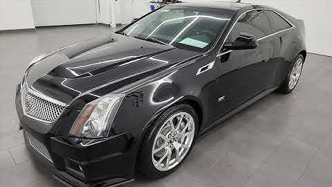 2011 CADILLAC CTS-V 2 DOOR BLACK RAVEN 4K WALKAROUND 13894Z SOLD!