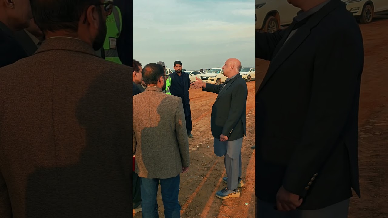 Faisal Town Phase 2 Site Visit with Ch. Abdul Majeed! 🏗️ 