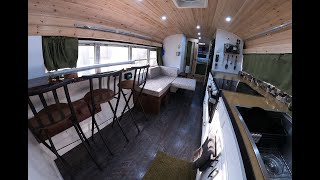 Luxury Tiny Home in 15 Minutes! - Skoolie!! by Wolf Dog Buses 56,939 views 3 years ago 15 minutes