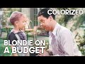 Blondie on a budget  colorized  classic family movie  english  classics