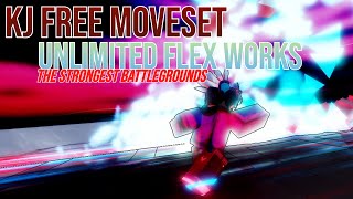 Free KJ Showcase: *UNLIMITED FLEX WORKS* (The Strongest Battlegrounds)