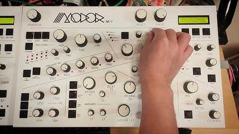 MODOR NF-1 : FILTER & FORMANT noodling