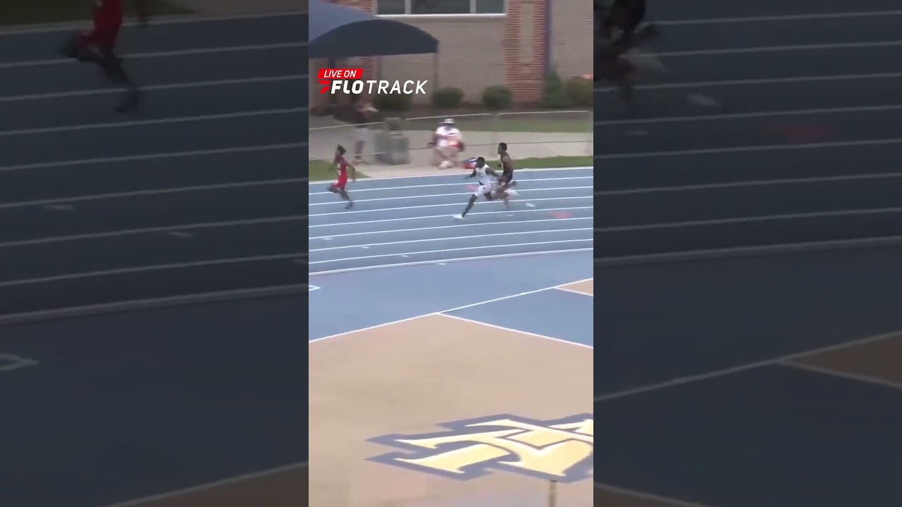 Kendrick Jones Runs 21.37 at AAU Junior Olympics! 🔥