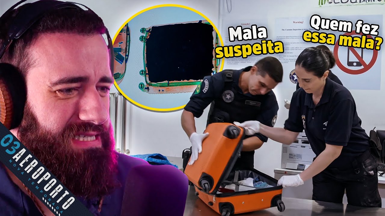 A mala mais suspeita já vista pela Receita Federal