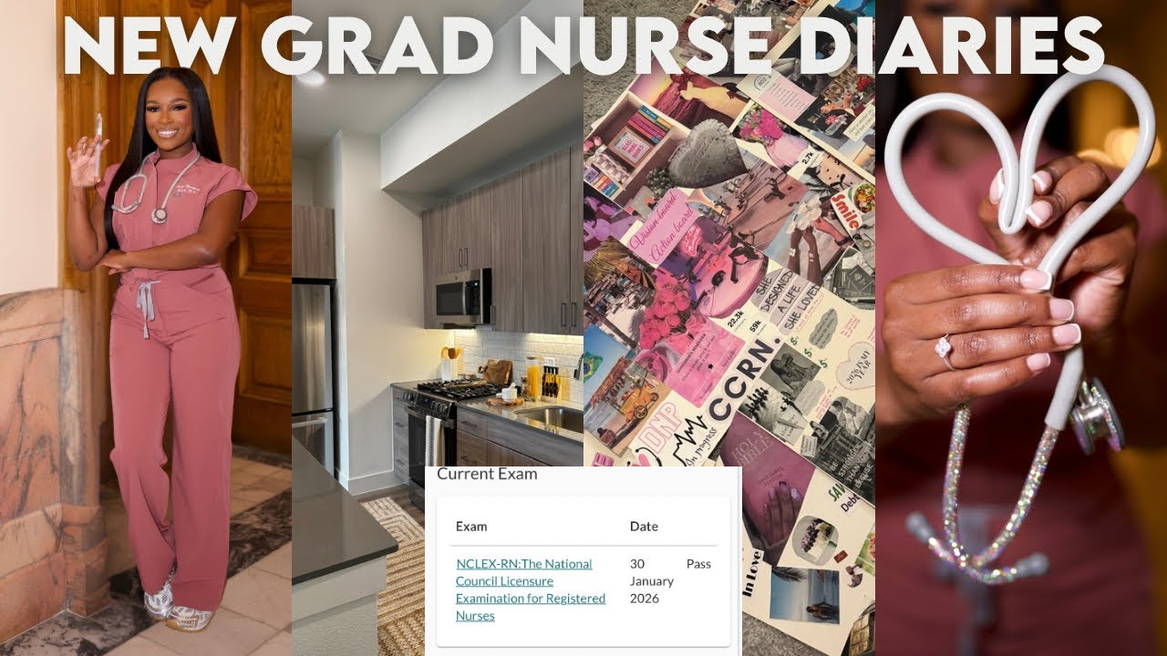 LIFE AS A NEW GRAD NURSE : moving states!? nclex stress, apartment tours, last days in atl, new job