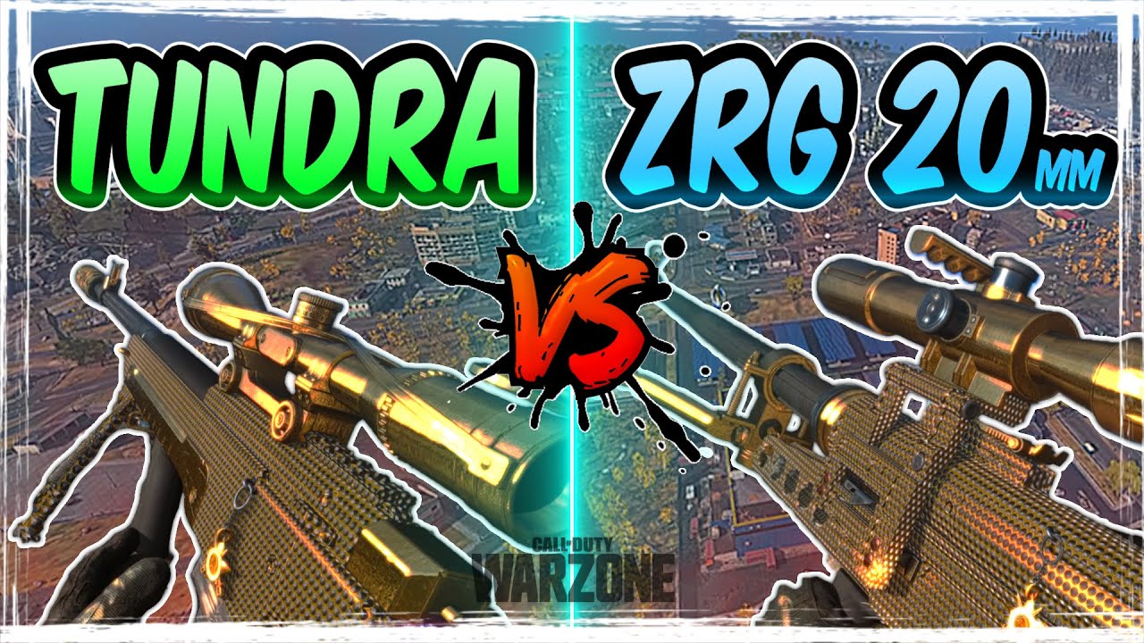 LW3 Tundra VS ZRG 20mm | **COMMENTS** Which is the BEST Sniper in Warzone? Best Class