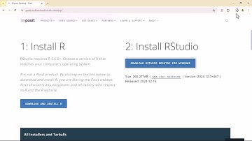 Install & Update R and RStudio