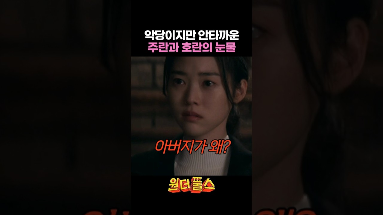 악당이지만 너무 안타까운 주란과 호란 #원더풀스