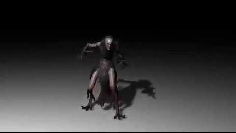 SKYRIM Hagraven 3D model Rigged+63 animations (.c4d)