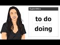 Герундий, Инфинитив (to do, doing; to go, going...) | Английский 1000