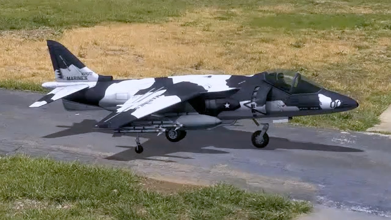 rc harrier jump jet