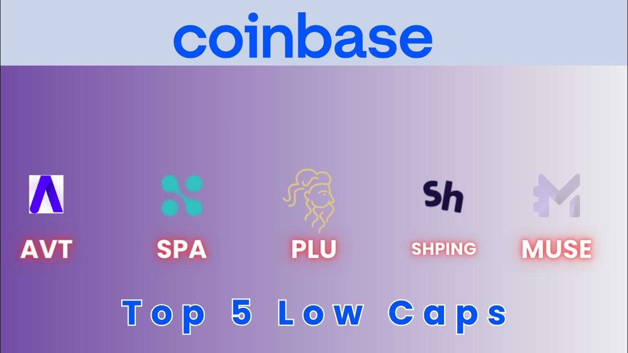Top 5 Low Market Cap Cryptocurrencies to Buy On Coinbase ( 10x Gain