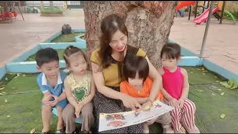 Hưởng ứng ngày hội đọc sách của các bạn nhỏ 3 tuổi C5