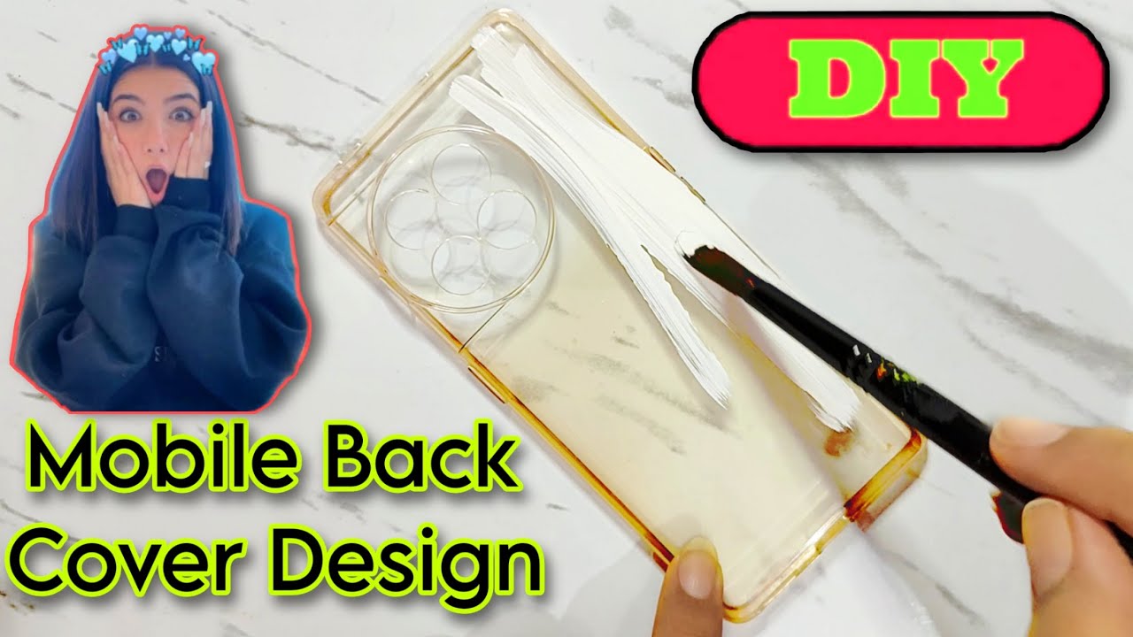 OnePlus 11R Mobile Back Cover Painted by me / Mobile Cover DIY at Home