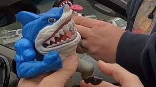 Garage sale visit from Tim the Toy Man & his Street Shark, History Channel DVD haul for EBAY