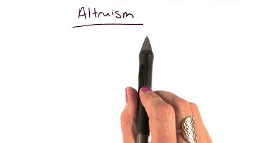 Altruism - Intro to Psychology