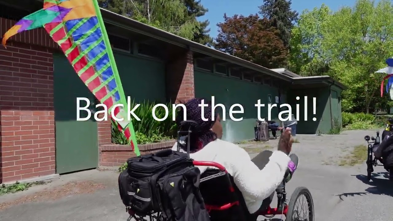 Burke Gilman Trail, Blyth park to Husky Stadium and back.