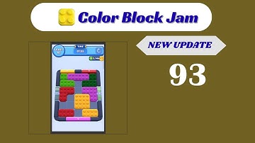🎨 Color Block Jam Level 93 Walkthrough - NEW UPDATE | Go Answer 🧩