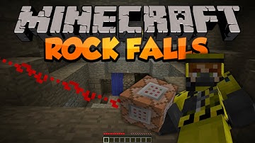 Rock-fall Adventure Map Trap - Minecraft