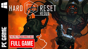 Hard Reset Redux - PC 4K Full Game No Commentary