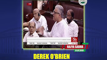Derek O’Brien makes a Point of Order on maintaining the integrity of Parliament