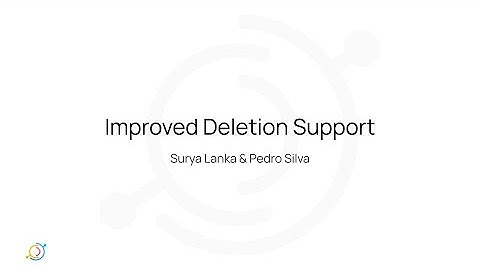 Improved Deletion Support in DataHub