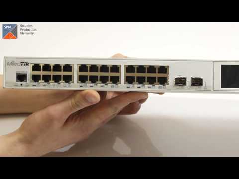 Обзор Mikrotik CRS226-24G-2S+RM - SPW