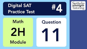 Digital SAT 4, Math Module 2H, Question 11 (xy-plane)
