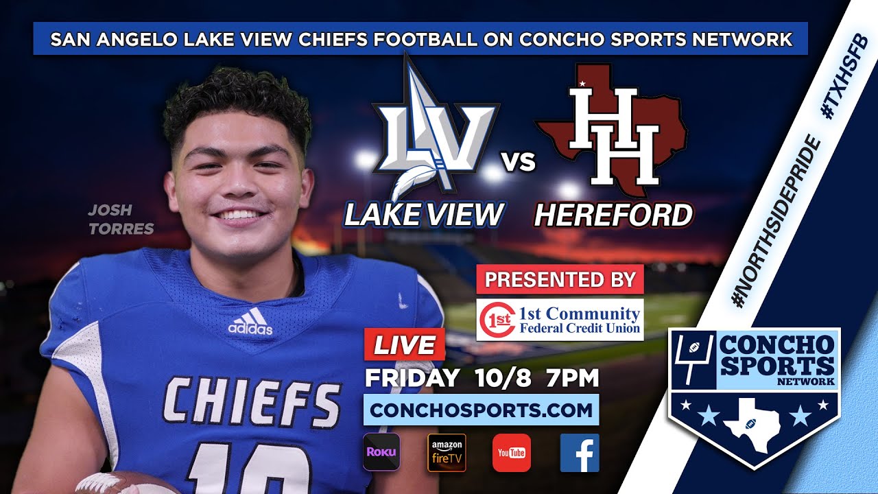 Hereford Whitefaces vs. San Angelo Lake View Chiefs 10/8/21 YouTube