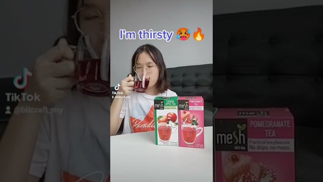 Thirsty 🥵 and taste tasty 🤤 