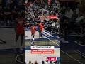 Amen Thompson with the STRONG block on AD #shorts