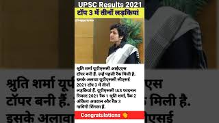 Upsc Topper Shruti Sharma All India Rank Air