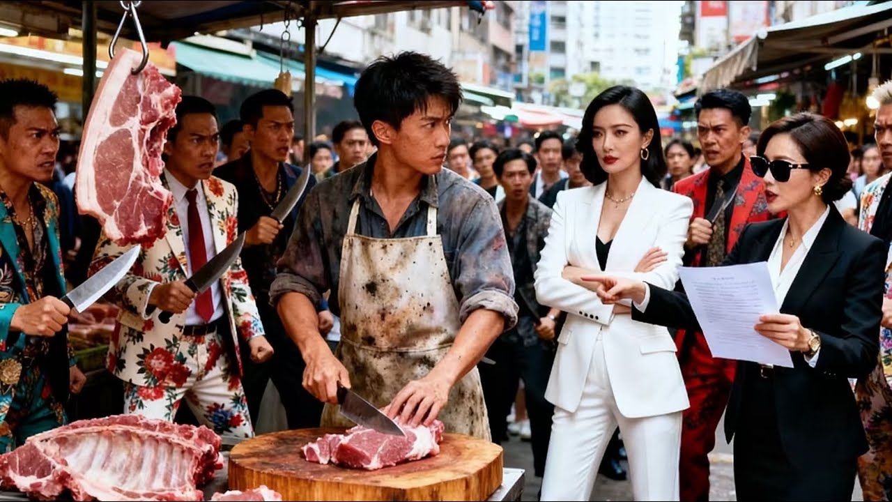 Esposa humilló al carnicero y lo forzó a divorciarse; no sabía que era el rey legendario！Tarde！