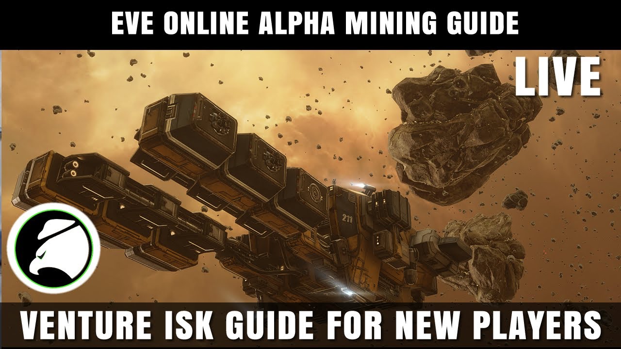 EVE Online New Player Guide to Mining LIVE YouTube