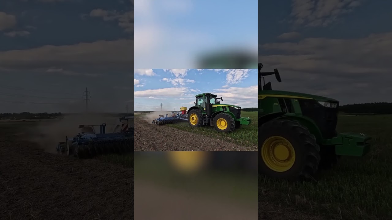 Tillage Machine#Heavy Duty Tractor#Modern Agricultural Machinery#Modern Agriculture