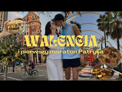 To jego PIERWSZY MARATON🏃🏻• zwiedzamy PIĘKNĄ Walencję 🇪🇸• PYSZNE jedzenie 🥘