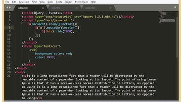 JQuery - MouseUP Event in Hindi/Urdu