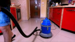 Vacuum Cleaner Sound | Red Kitchen Real Vacuuming Video | 1 HOUR ASMR