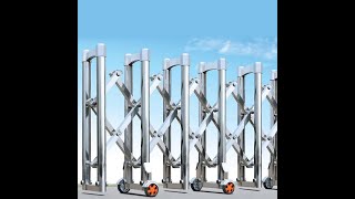 Stainless Steel Expandable Barrier Gate | Outdoor Guardrail 7meter(L) X 0.9meter(H) X 35CM(W)