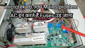 microtek eb 900 charging problem