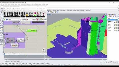 Scan-to-BIM: Segmentation of heritage castle