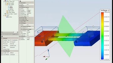 Electric shunt current flow simulation with QuickField 6.3