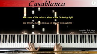 Video thumbnail of "Casablanca | Piano cover | Intermediate level | Linh Nhi"