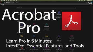 #Acrobat #Pro 2024 in 5 Mins: Overview for Beginners & Refreshers