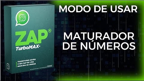 Função Maturador de Números no programa Zap Turbo Max Software Original®️