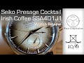 Seiko Presage Cocktail Irish Coffee