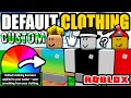 Default Clothing, Roblox Wiki