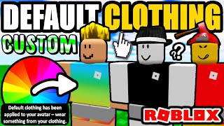 How To Recolor Your ROBLOX CLOTHING DESIGNS | Doovi