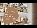 A beautiful pantry for our farmhouse in france