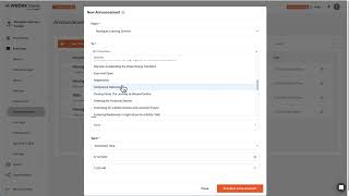 Manage a Webex Event App for Announcements screenshot 4